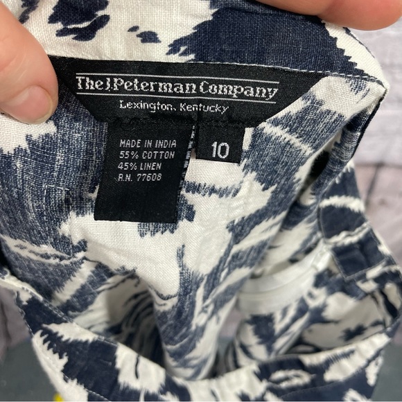 J Peterman Company Linen A-Line Skirt - Picture 7 of 7